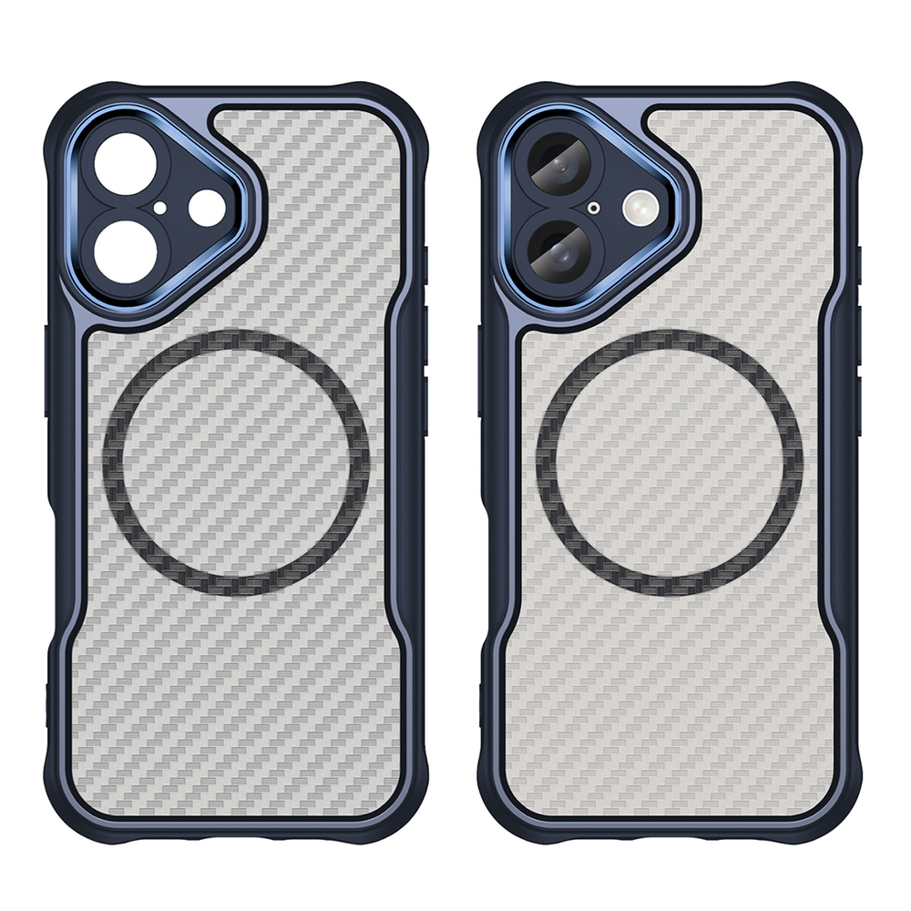 MagSafe TPU dėklas iPhone 16 Plus – mėlynas