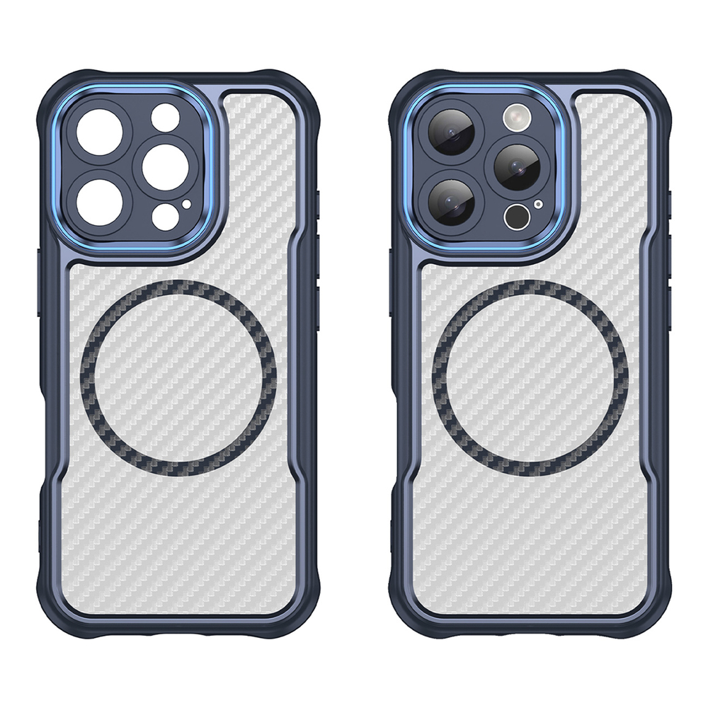 MagSafe TPU dėklas iPhone 16 Pro – mėlynas