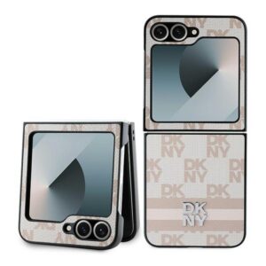 DKNY dėklas Samsung Galaxy Z Flip6 – rožinis