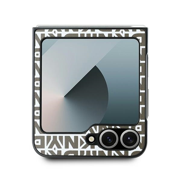 DKNY dėklas Samsung Galaxy Z Flip6 – rudas