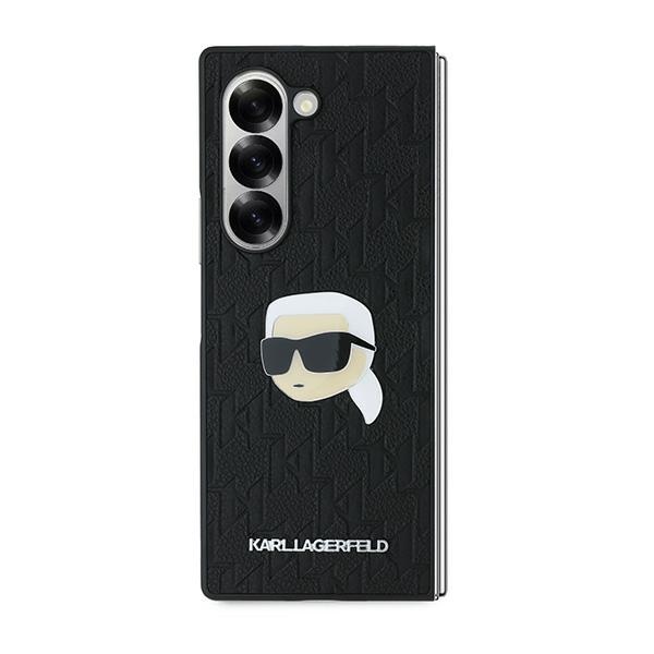 Karl Lagerfeld Saffiano dėklas Samsung Galaxy Z Fold6 – juodas