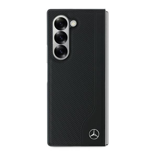 Mercedes MagSafe dėklas Samsung Galaxy Z Fold6 – juodas