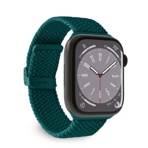 Puro Loop nailoninis dirželis Apple Watch 42 / 44 / 45 / 49 mm - tamsiai žalias