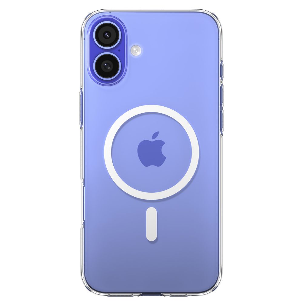 Dėklas Spigen Liquid Crystal Mag MagSafe iPhone 16, skaidrus