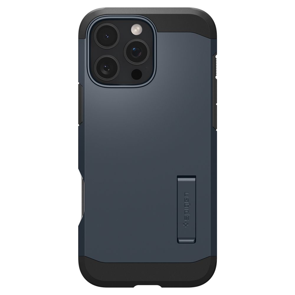 Dėklas Spigen Tough Armor Mag MagSafe iPhone 16 Pro Max, pilkas