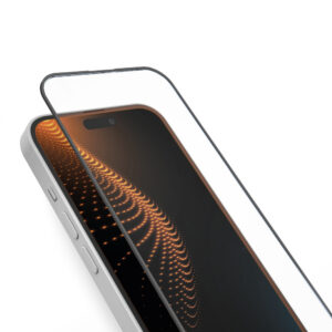 SBS D3O grūdintas stiklas iPhone 16 Pro su rėmeliu