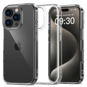 Dėklas Tech-Protect Flexair Hybrid iPhone 16 Pro Max, skaidrus
