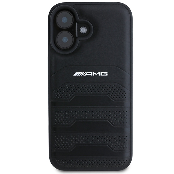 AMG odinis dėklas iPhone 16 6.1 – juodas