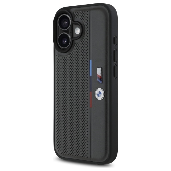 BMW M Perforated dėklas iPhone 16 – antracitas