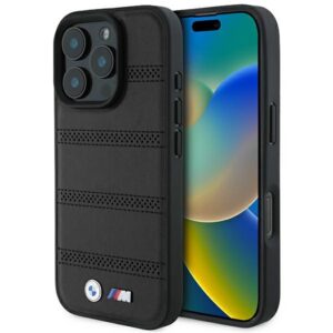 BMW M MagSafe dėklas iPhone 16 Pro – juodas
