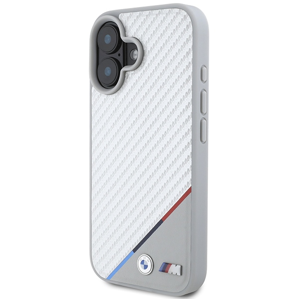 BMW MagSafe dėklas iPhone 16 6.1" – pilkas