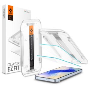 Apsauginis stiklas Spigen Glas.TR EZ Fit, 2 vnt., Google Pixel 9 / 9 Pro / 10 / 10 Pro, skaidrus