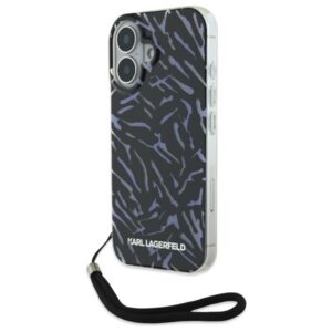Karl Lagerfeld hardcase dėklas iPhone 16 Plus – violetinis
