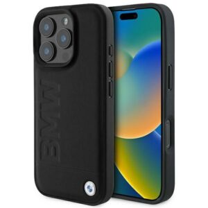 BMW odinis dėklas iPhone 16 Pro – juodas