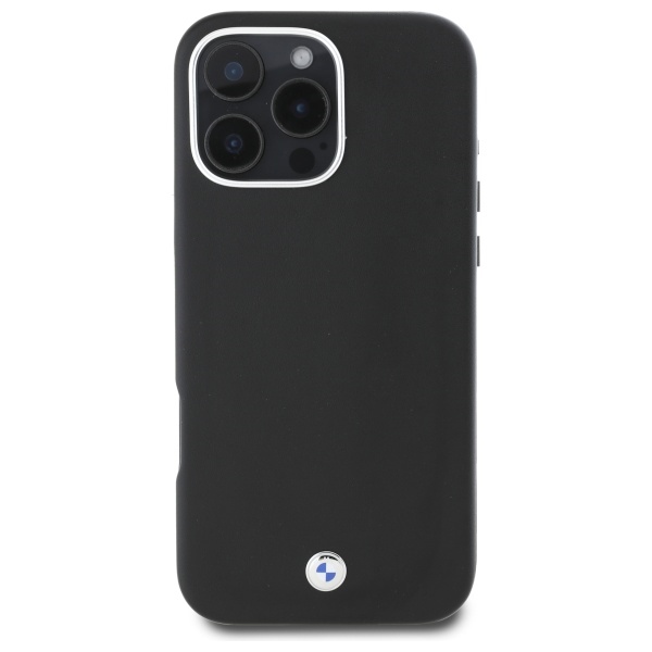 BMW MagSafe dėklas iPhone 16 Pro Max – juodas