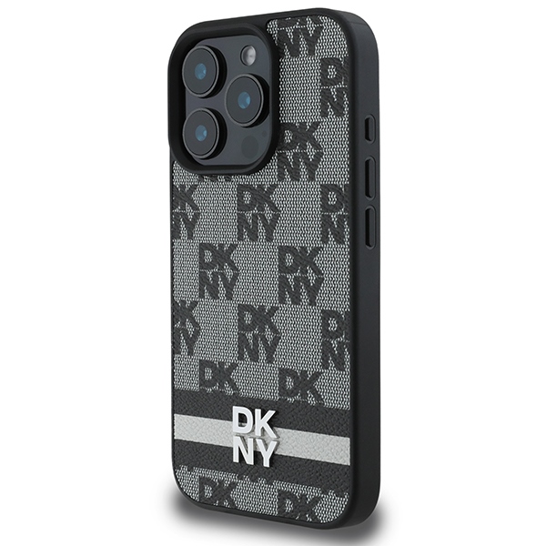 DKNY dėklas iPhone 16 Pro – juodas