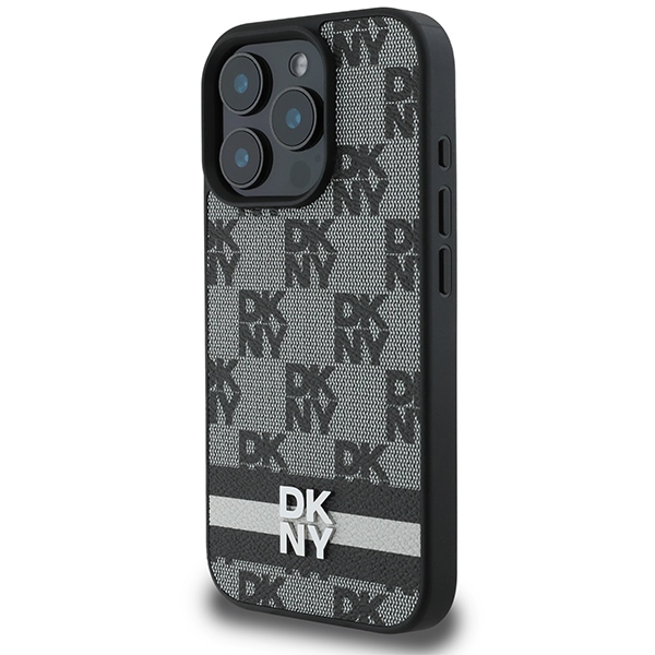 DKNY dėklas iPhone 16 Pro Max – juodas