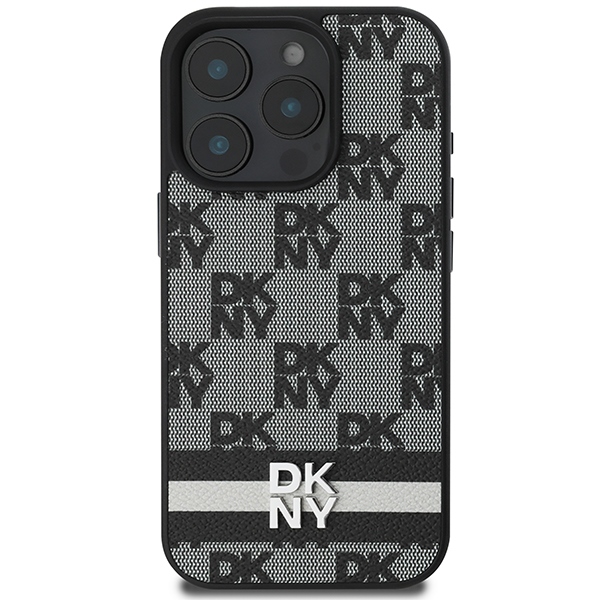 DKNY dėklas iPhone 16 Pro Max – juodas