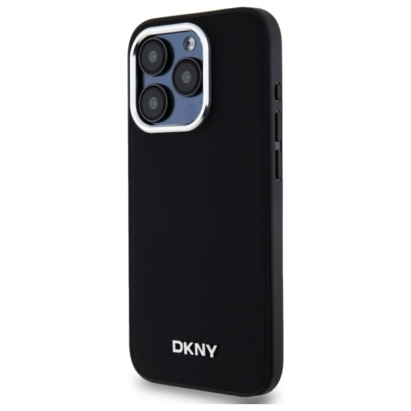 DKNY MagSafe dėklas iPhone 15 Pro – juodas