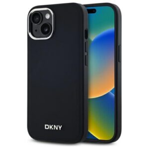 DKNY MagSafe dėklas iPhone 15 – juodas
