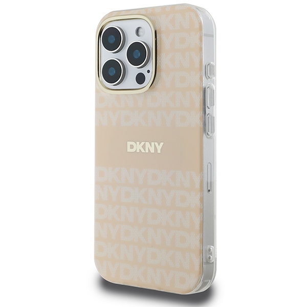 DKNY MagSafe dėklas iPhone 16 Pro – rožinis