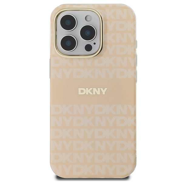 DKNY MagSafe dėklas iPhone 16 Pro – rožinis