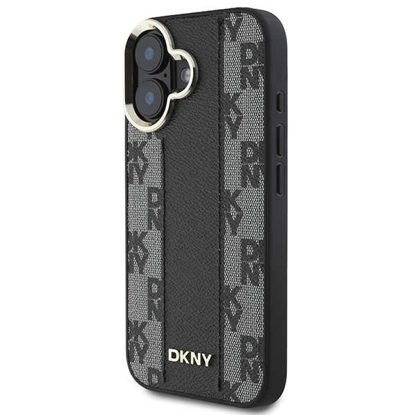 DKNY MagSafe dėklas iPhone 16 – juodas