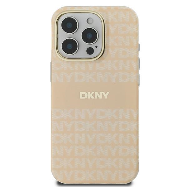 DKNY MagSafe dėklas iPhone 16 Pro Max – rožinis