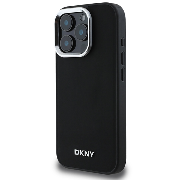 DKNY MagSafe dėklas iPhone 16 Pro Max – juodas