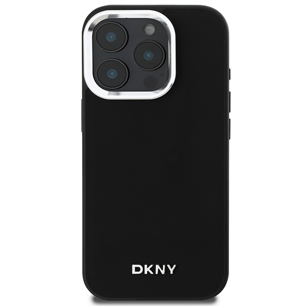DKNY MagSafe dėklas iPhone 16 Pro Max – juodas