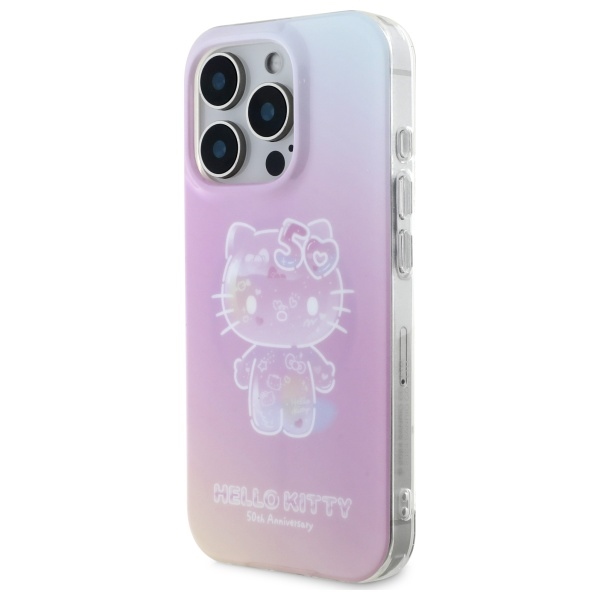 Hello Kitty MagSafe dėklas iPhone 16 Pro – rožinis