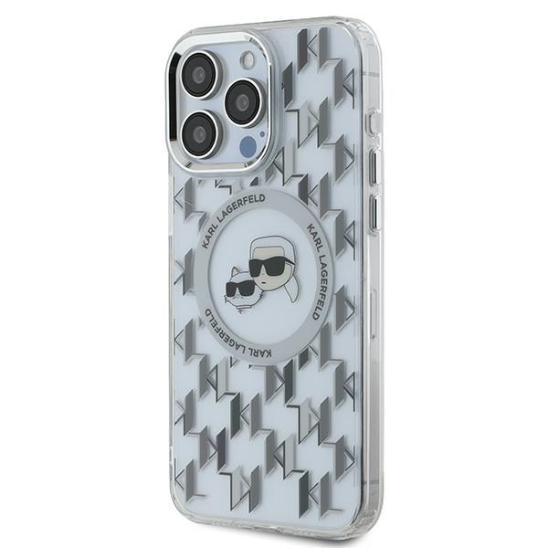 Karl Lagerfeld MagSafe dėklas iPhone 15 Pro Max – skaidrus