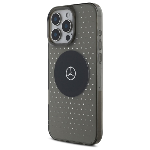 Mercedes-Benz MagSafe dėklas iPhone 16 Pro – juodas