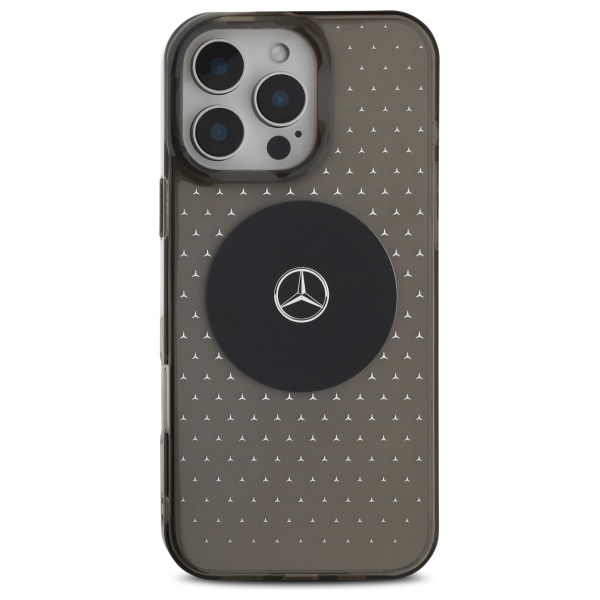 Mercedes-Benz MagSafe dėklas iPhone 16 Pro – juodas