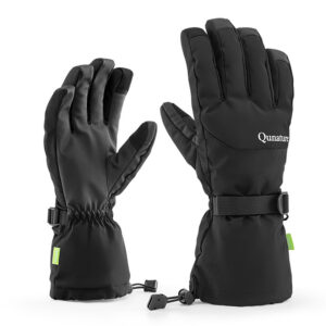 Qunature žieminės pirštinės - Finger Style juoda M