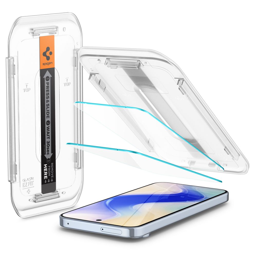 Apsauginis stiklas Spigen Glas.tR EZ Fit Google Pixel 9 Pro XL / 10 Pro XL, 2 vnt., skaidrus