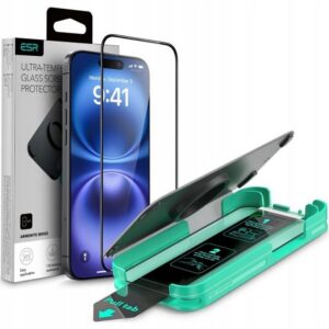 Apsauginis stiklas ESR Armorite iPhone 16 Pro Max, juodas