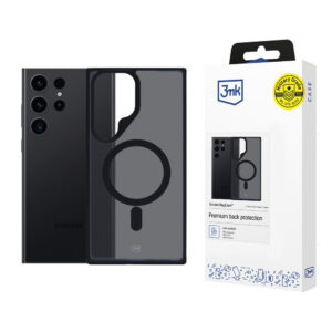 3mk Smoke MagCase su MagSafe, skirta Samsung Galaxy S23 Ultra – pusiau skaidrus
