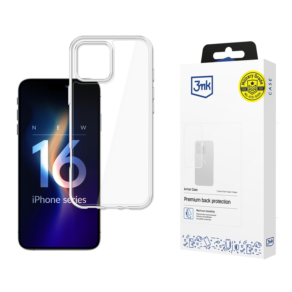3mk šarvų dėklas, skirtas iPhone 16 Pro