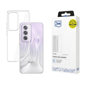 3mk skaidrus dėklas, skirtas Oppo Reno 12 Pro - skaidrus