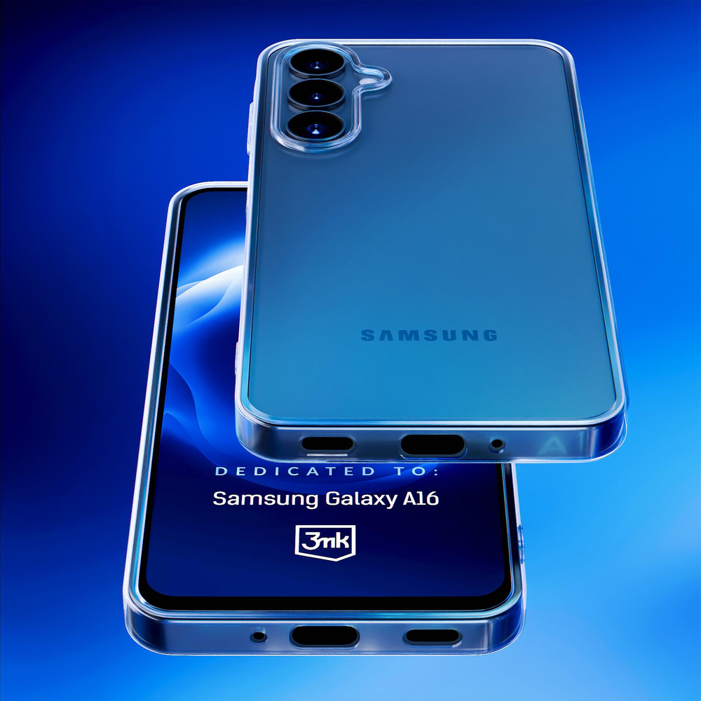 3mk skaidrus dėklas, skirtas Samsung Galaxy A16 - skaidrus