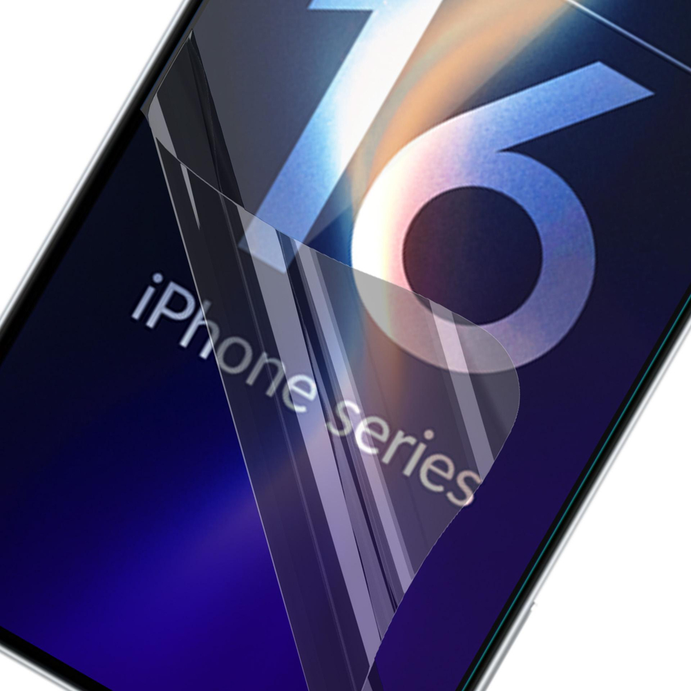 Hibridinis stiklas 3mk FlexibleGlass, skirtas iPhone 16