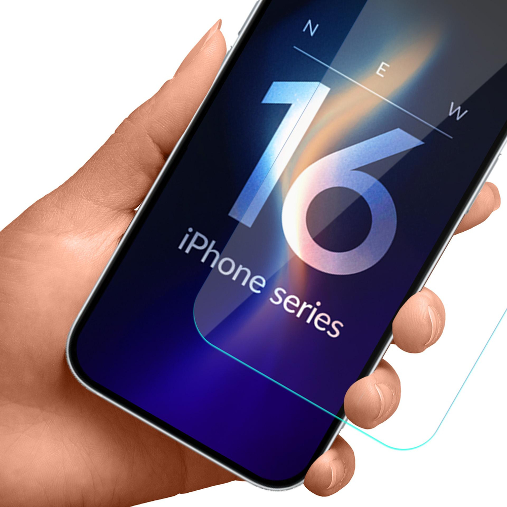 Hibridinis stiklas 3mk FlexibleGlass, skirtas iPhone 16