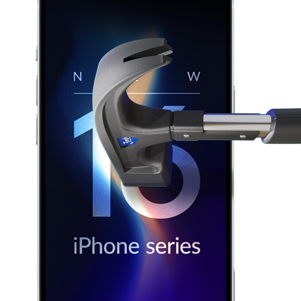 Matinė apsauginė plėvelė 3mk Silky Matt Pro skirta iPhone 16 Pro