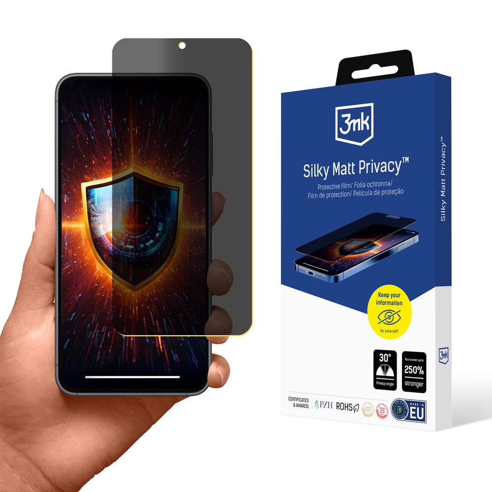 Privatumo filmas 3mk Silky Matt Privatumas, skirtas Samsung Galaxy S24