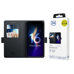 3mk Wallet Case for iPhone 16 Pro - Juoda