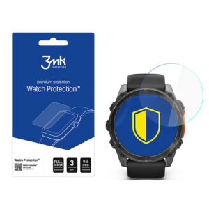 Hybrid Glass 3mk Watch Protection FlexibleGlass, skirtas Garmin Fenix 8 Amoled 51mm