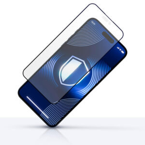 Grūdintas stiklas 3mk HardGlass Matt Max, skirtas iPhone 16 Plus