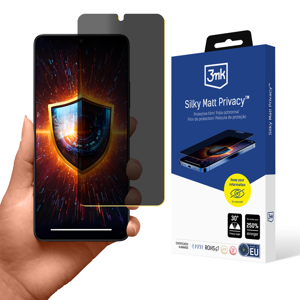 3mk Silky Matt Privacy apsauginis plėvelis Xiaomi Poco X6 Pro 5G