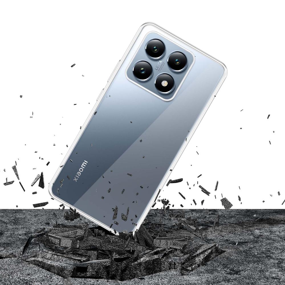 3mk Clear Case, skirtas Xiaomi 14T - skaidrus